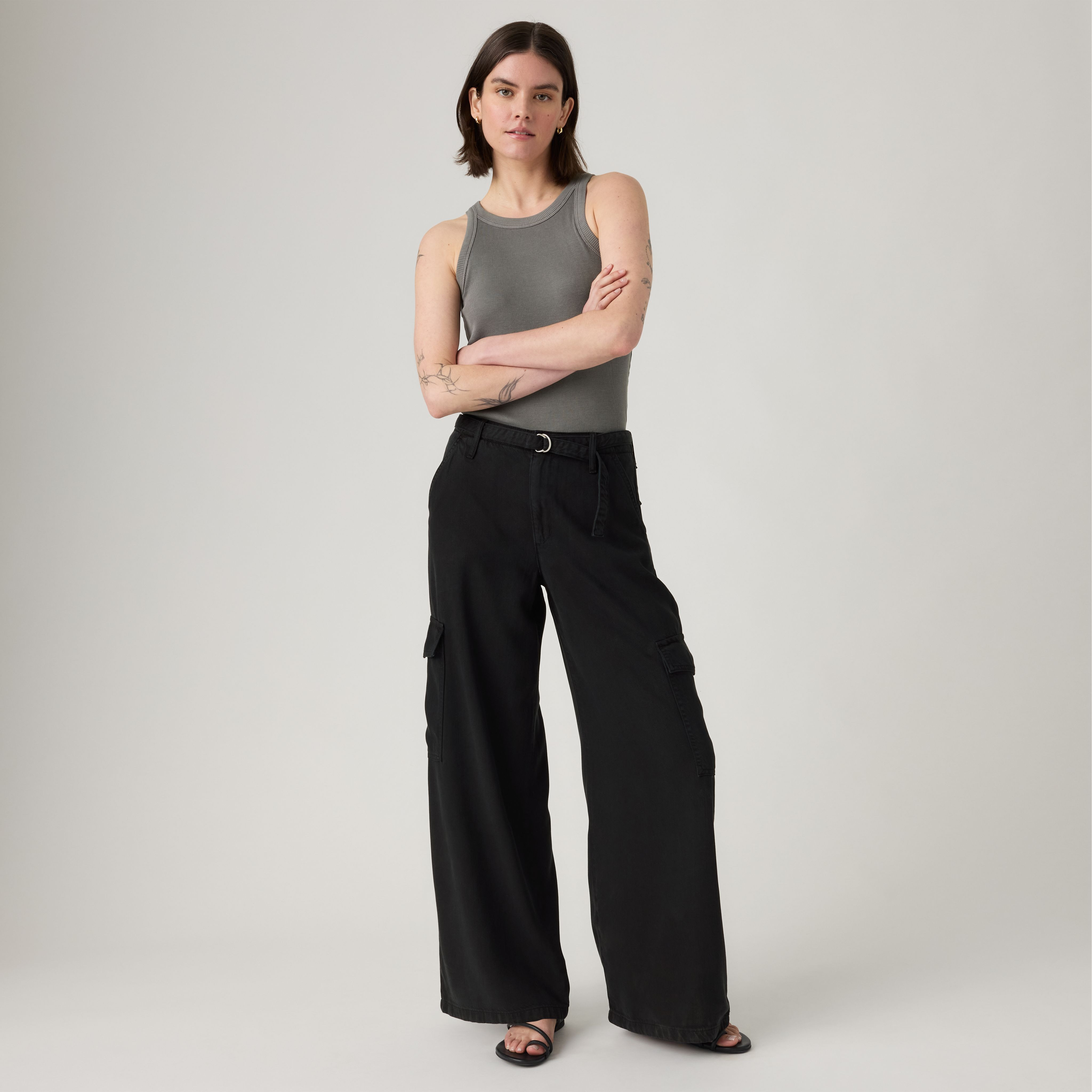 Baggy Dad Cargo TENCEL™ Women's Pants | Levi's US