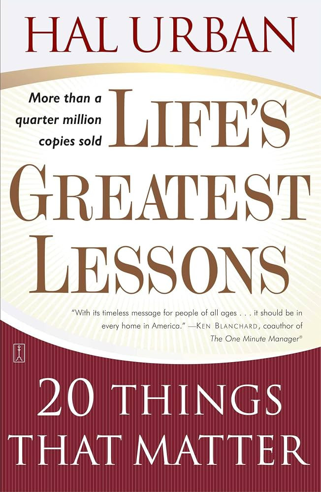 Life's Greatest Lessons: 20 Things That Matter | Amazon (US)