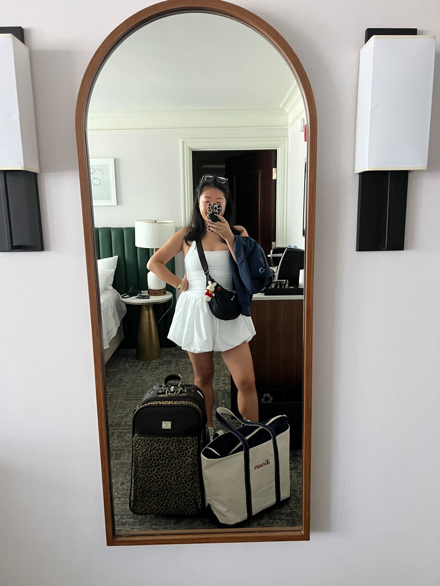 Travel day outfit from Chicago back to NC!