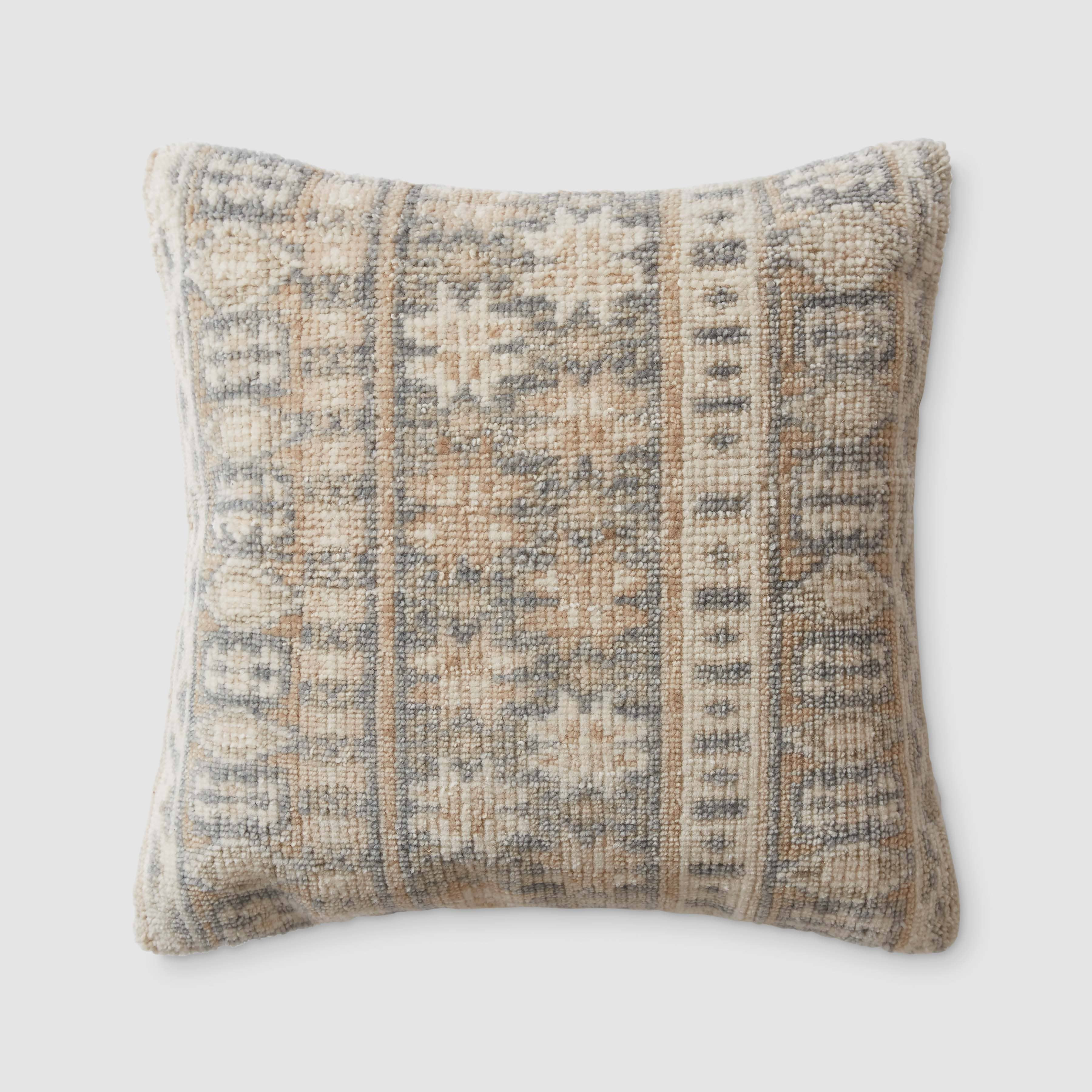 Divya Hand-Knotted Pillow | The Citizenry