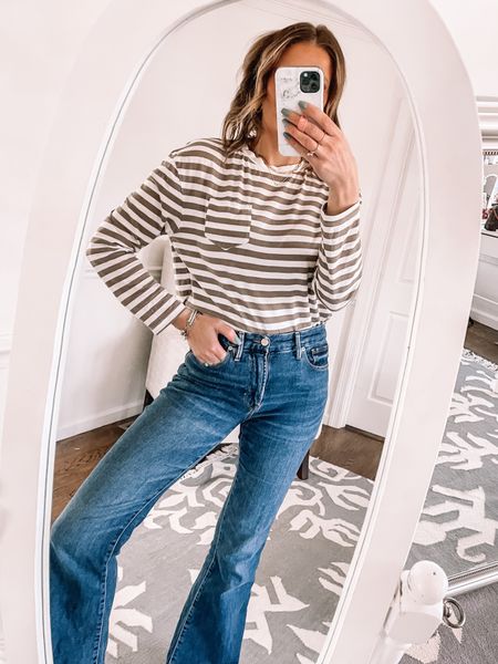 The perfect day for stripes. My top is old, but linking some great options.

#LTKstyletip #LTKover40 #LTKfindsunder50