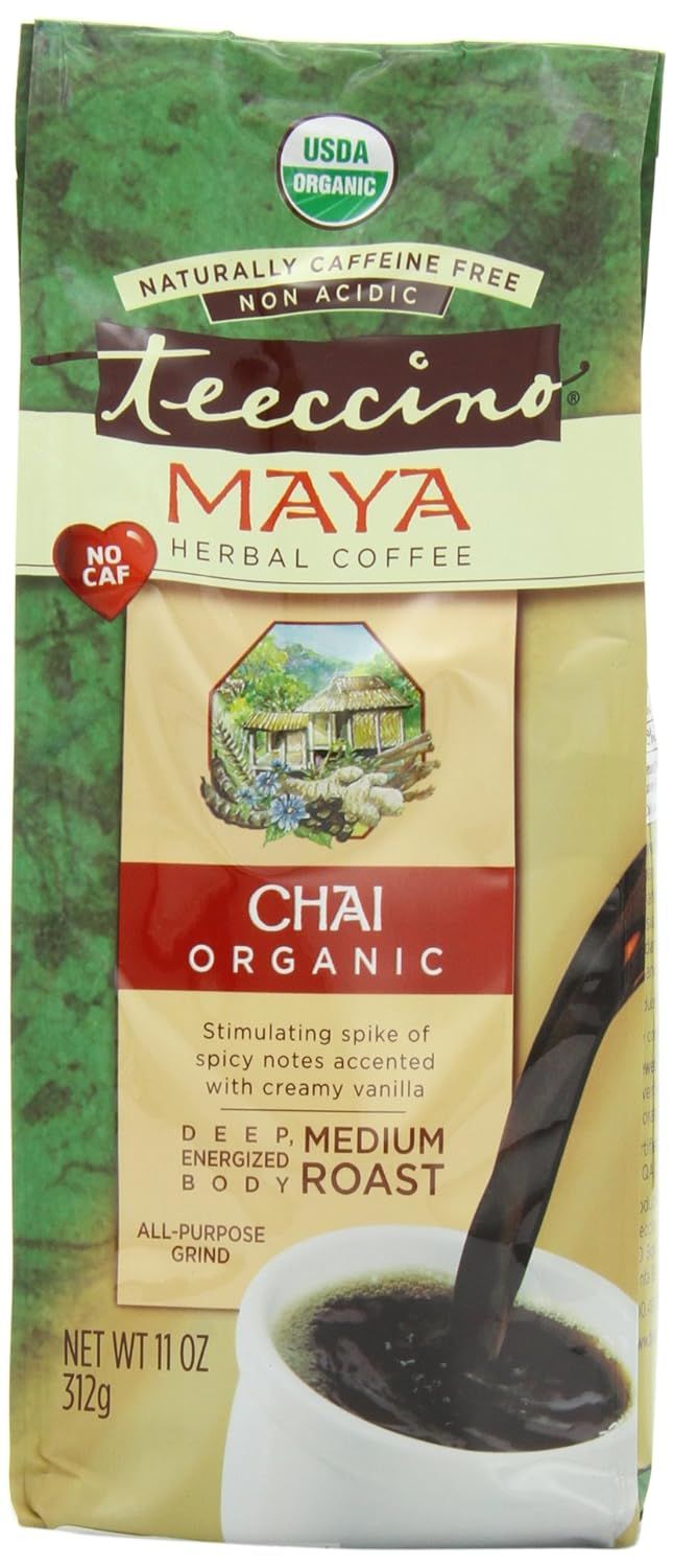 Maya Chai Medium Roast - USDA Certified Organic, 11 oz | Amazon (US)