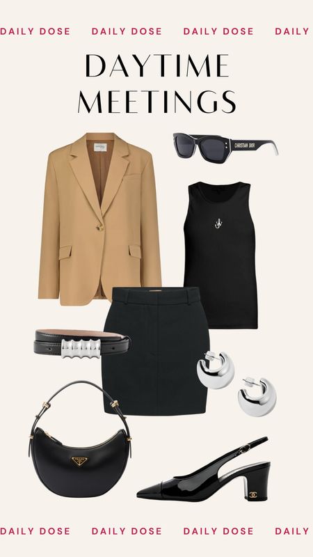 Daily Dose: Daytime Meetings 🖤
Use CODE: LUCY20 for blazer 
Use CODE: LUCY10 for Miranda Frye
Blazer XS
Skirt tts 
Tanks size down 

#LTKstyletip #LTKSeasonal
