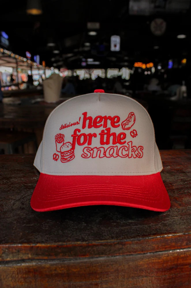 Here For The Snacks Hat | The Collection Texas