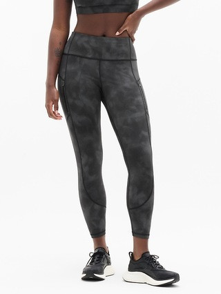 Rainier High Rise Reflective Print Legging | Athleta