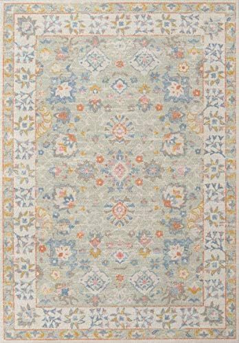 Momeni Anatolia Area Rug, 2' X 3', Light Blue | Amazon (US)