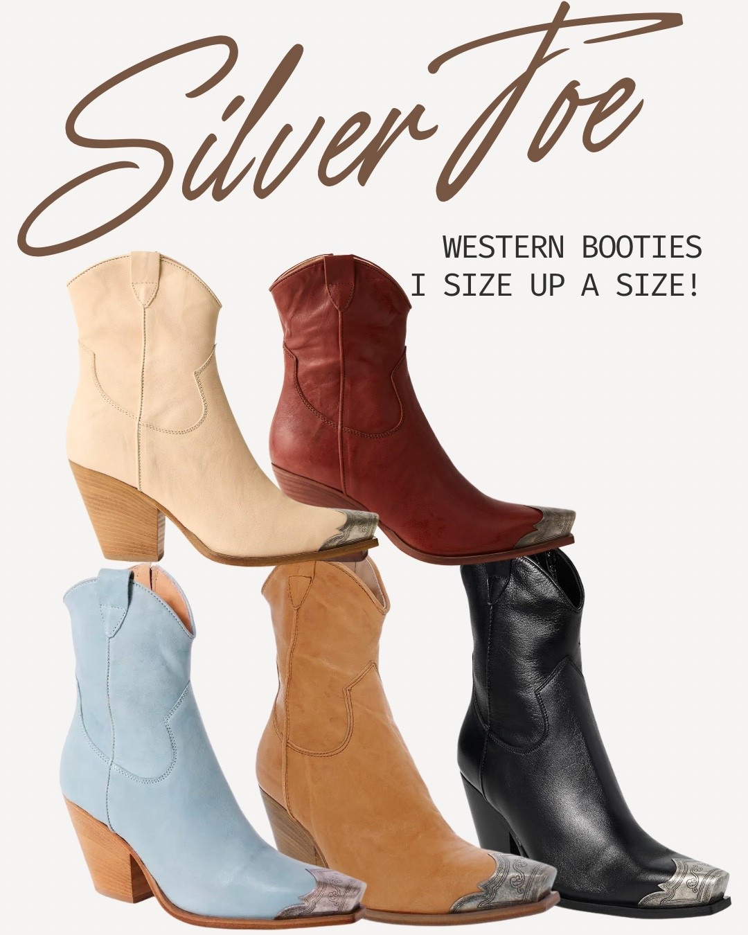 fave western booties 

#LTKgrwm #LTKSeasonal #LTKdayinmylife