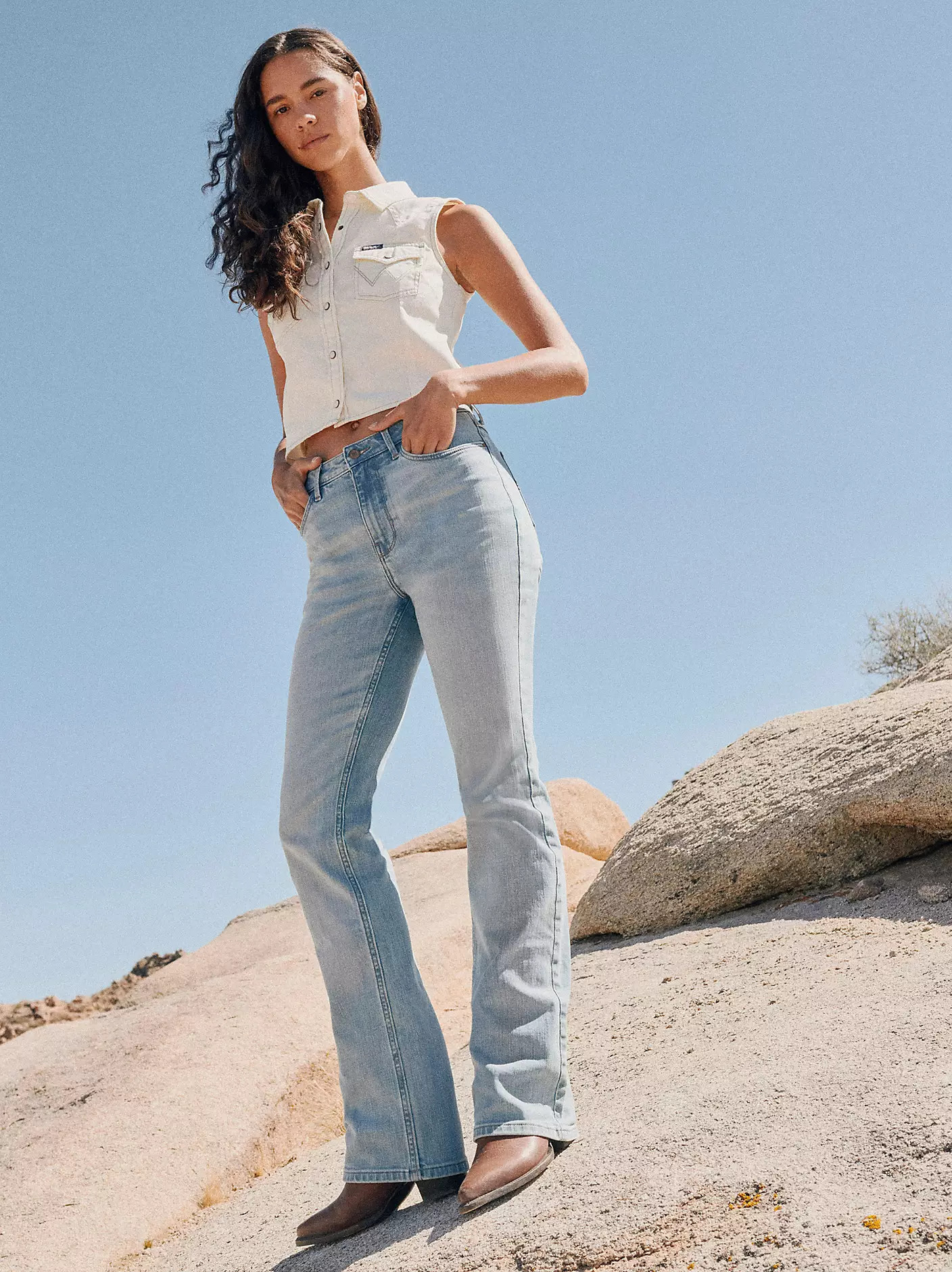 Women's Bold Boot Embroidered Jean | Wrangler