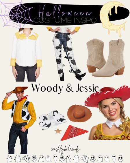 Amazon Halloween Costume Inspo: Toy Story Woody & Jessie 🤠⭐️🐮 
#amazonfinds #halloween #halloweencostumes #adultcostumes #cowprint #chaps #boots #cowboy #cowboyboots #vest #sheriff #woody #jessie #toystory #costumekit #diycostume #costumeideas #couplescostume

#LTKSeasonal #LTKHalloween #LTKstyletip