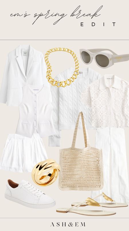 Em’s white spring break edit 

Resort wear
Spring break outfits
Vacation clothes


#LTKtravel #LTKstyletip
