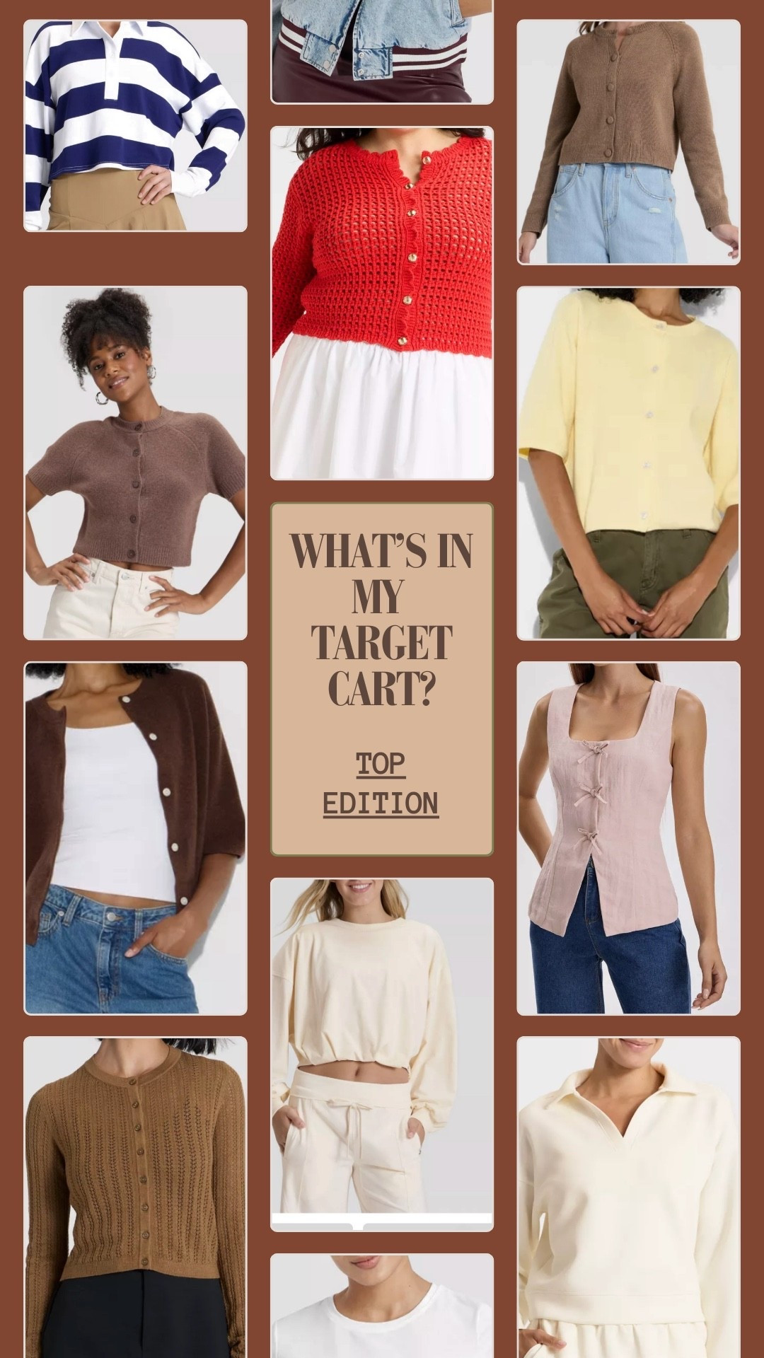 What’s in my Target cart? Top edition 

#LTKMidsize #LTKWorkwear #LTKStyleTip