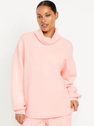 Bounce Fleece Funnel Neck Tunic | Old Navy (CA)