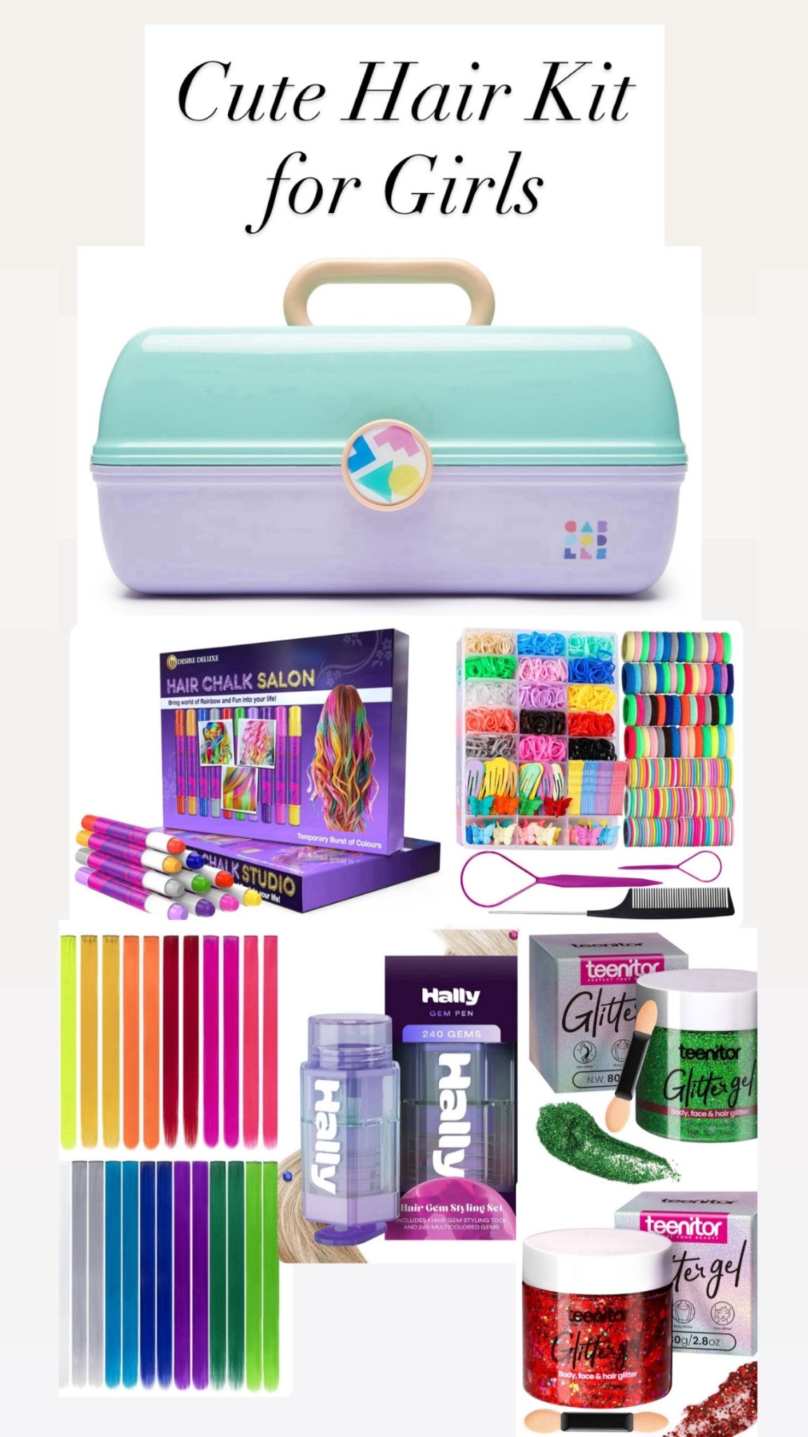 Cute hair kit idea for girls 

#LTKGiftGuide #LTKHoliday