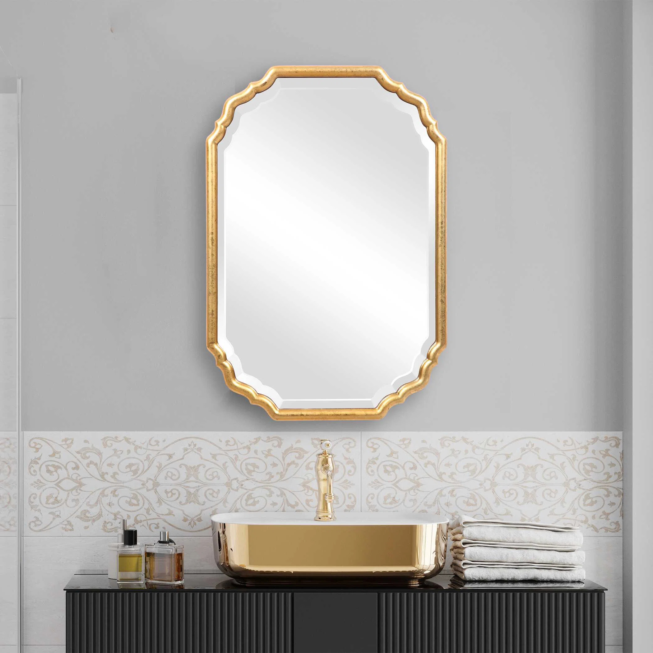 Everly Traditional Beveled Full Length Mirror | Wayfair | Wayfair North America