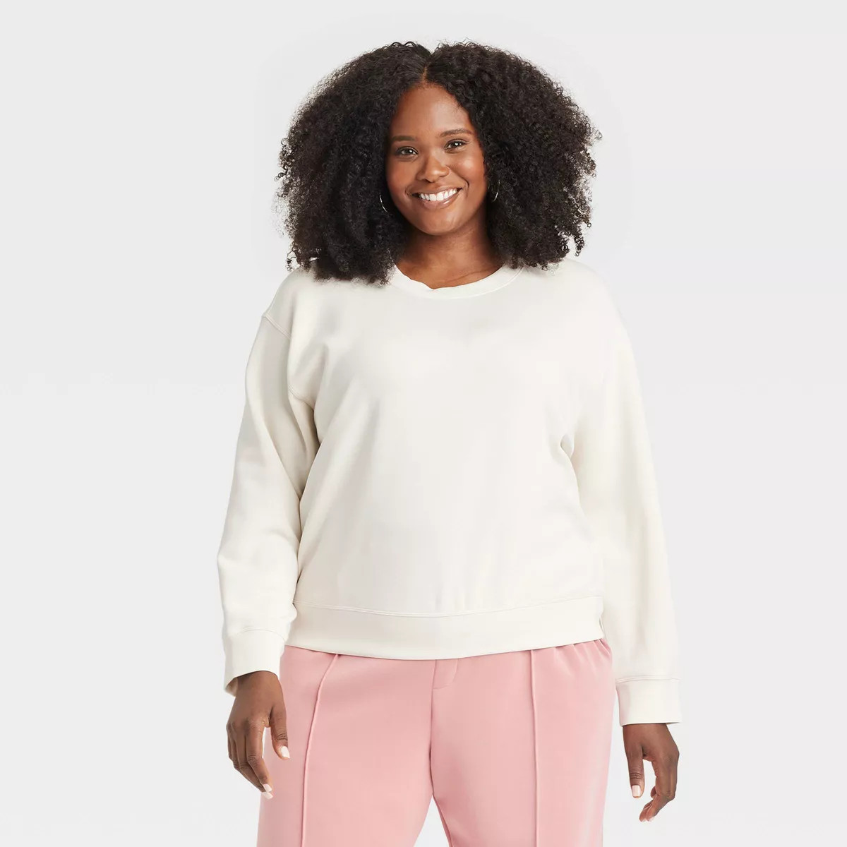 Women's Sandwash Pullover Sweatshirt - A New Day™ | Target