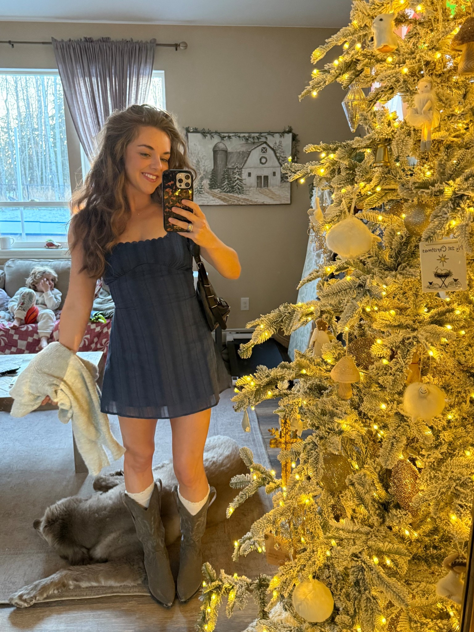 Wearing a size 4 in the dress 

#LTKdayinmylife