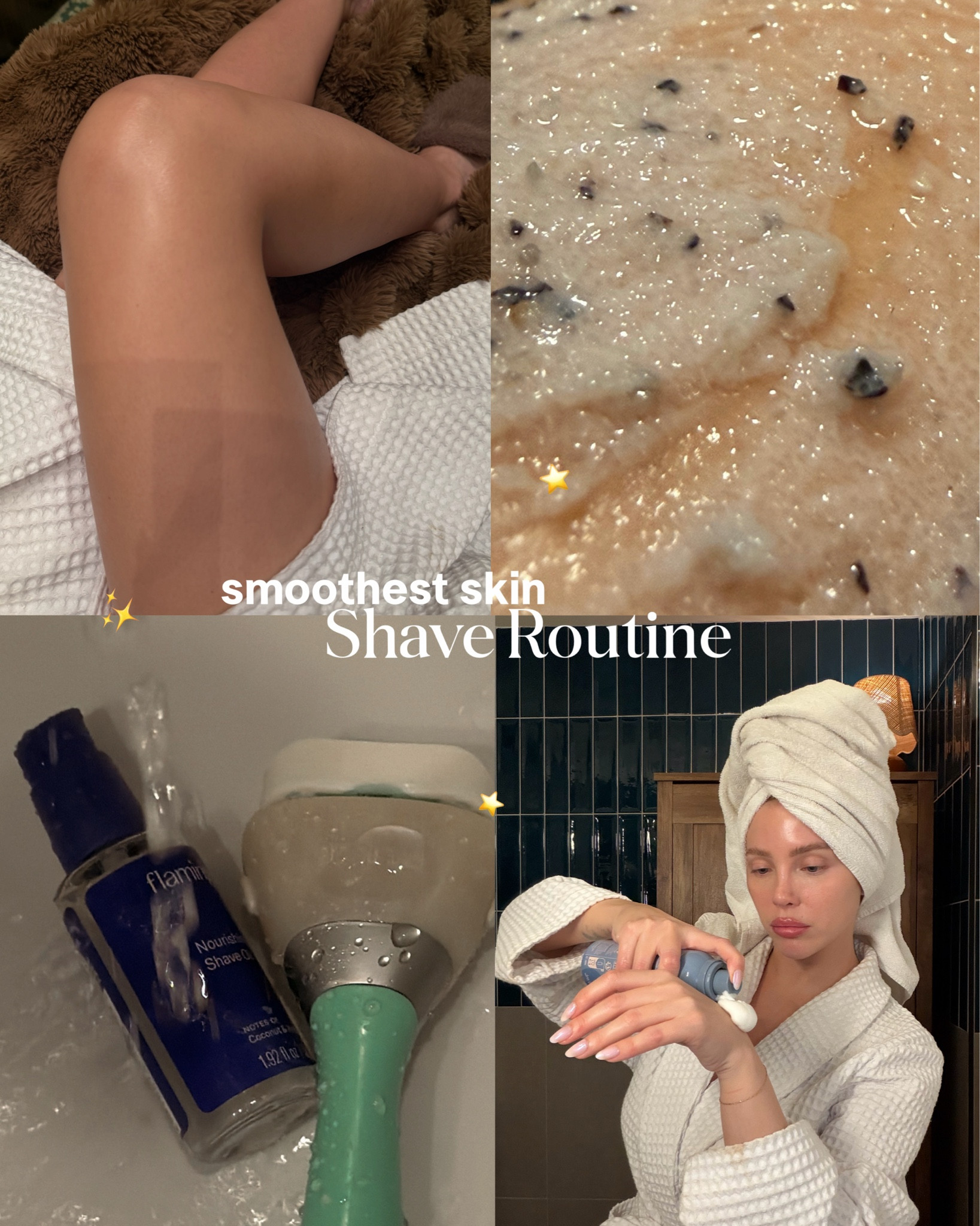 Glowing skin shave routine ✨

#LTKselfcare
