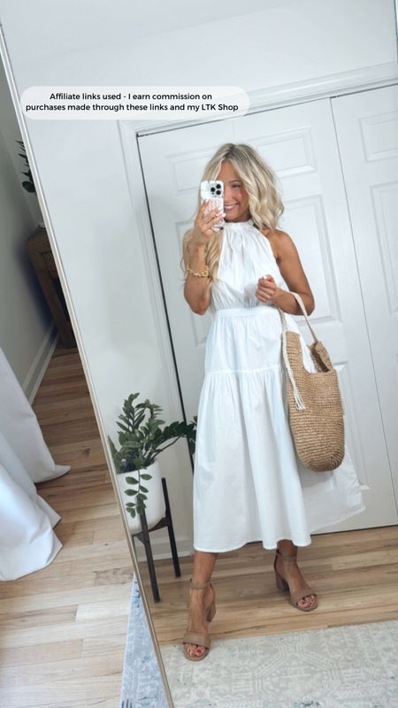 Affordable white dress 

#LTKFindsUnder50