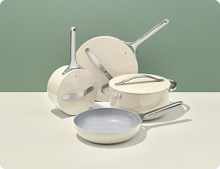 PFAS-Free Ceramic Cookware Set | Non-Toxic Pots & Pans Set | Caraway | Caraway