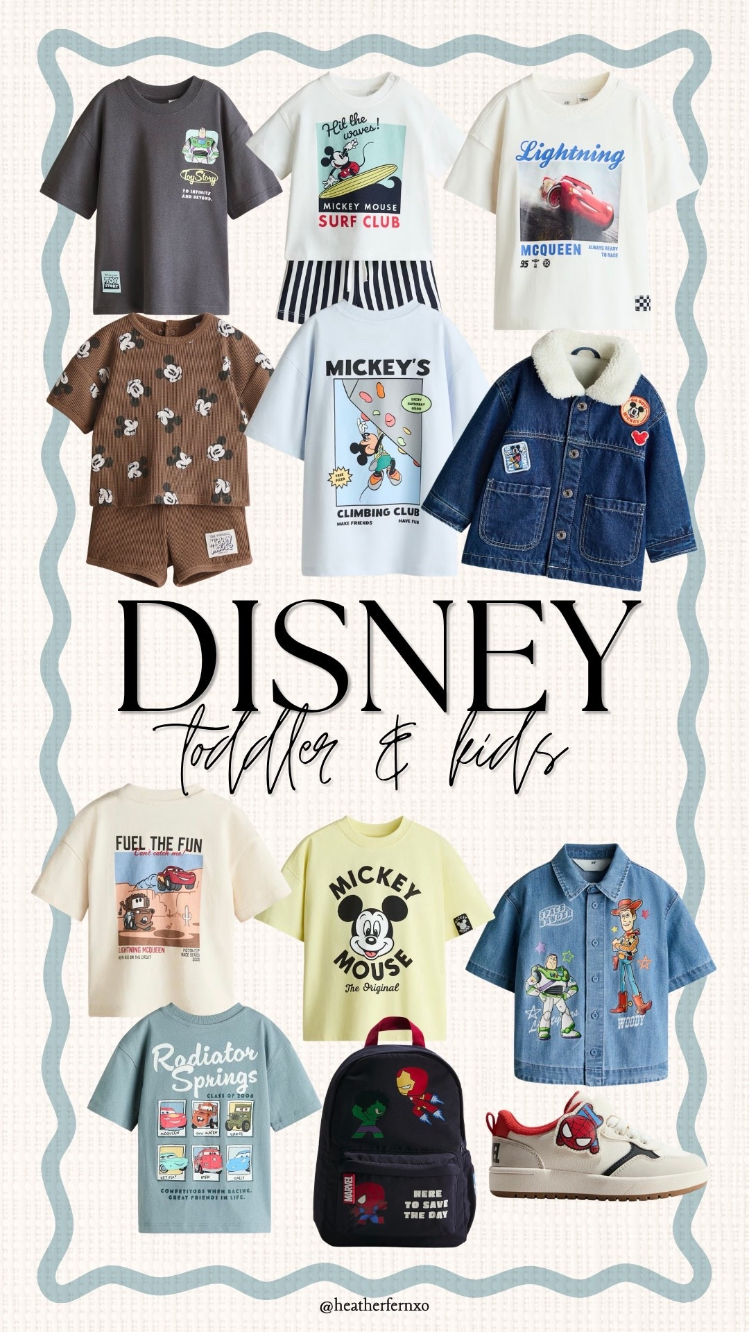 Cutest Disney outfits and t-shirts for toddlers & big boys at H&M 😍

#disney #mickeymouse #spiderman #toystory #buzzlightyear #woody #buzzlightyear #toystory #pixarcars #lightningmcqueen #disneyland #disneyworld #travel #vacation #kids #family #toddler #magickingdom

#LTKootd #LTKmomlife #LTKTravel