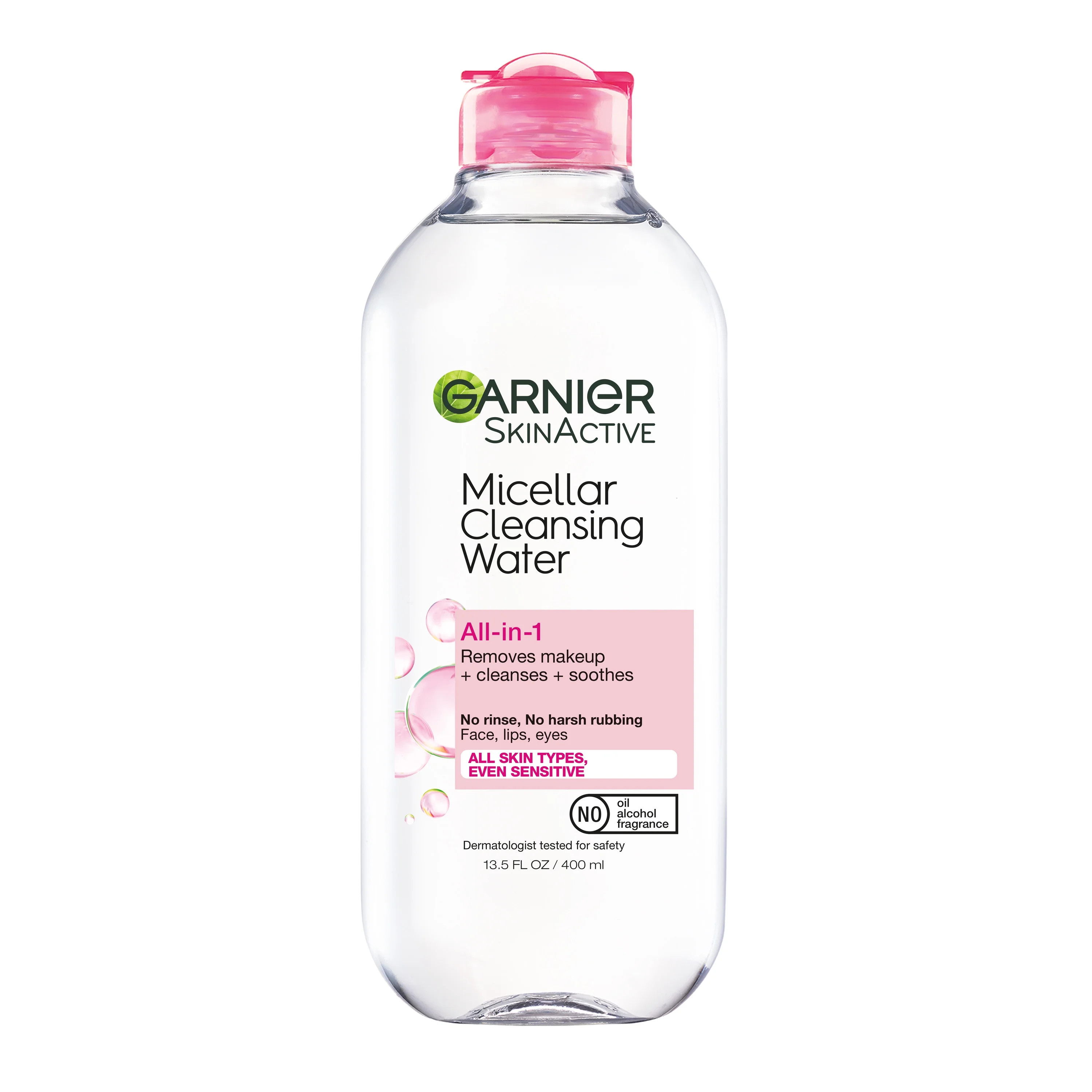 Garnier SkinActive Micellar Cleansing Water All in 1 Makeup Remover Cleanses, 13.5 fl oz | Walmart (US)