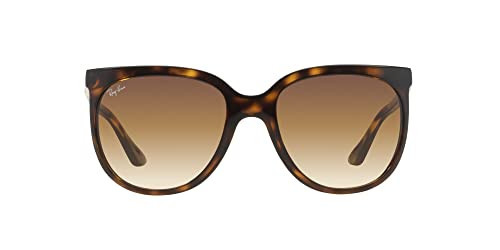Ray-Ban Women's RB4126 Cats 1000 Butterfly Sunglasses, Light Havana/Clear Gradient Brown, 57 mm + 1 | Amazon (US)