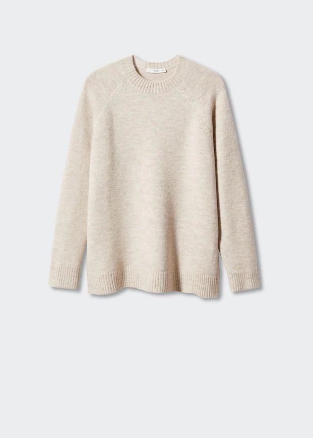 Oversize knit sweater -  Women | Mango United Kingdom | MANGO (UK)