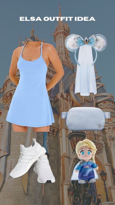 Elsa outfit idea for Disney World or Disneyland. 

Disney outfit, Elsa outfit, Epcot outfit, Disney princess outfit, tennis dress outfit, simple Disney outfit, Disney bound outfit, comfy Disney outfitt

#LTKfindsunder100 #LTKSeasonal #LTKstyletip