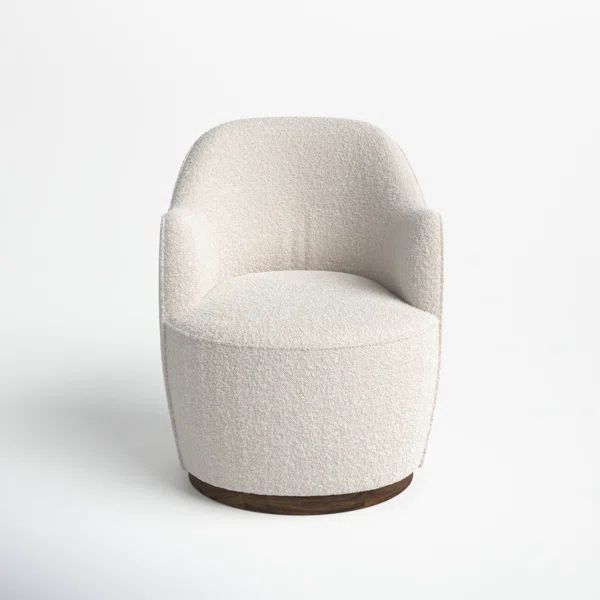 Naila Upholstered Swivel Armchair | Wayfair North America