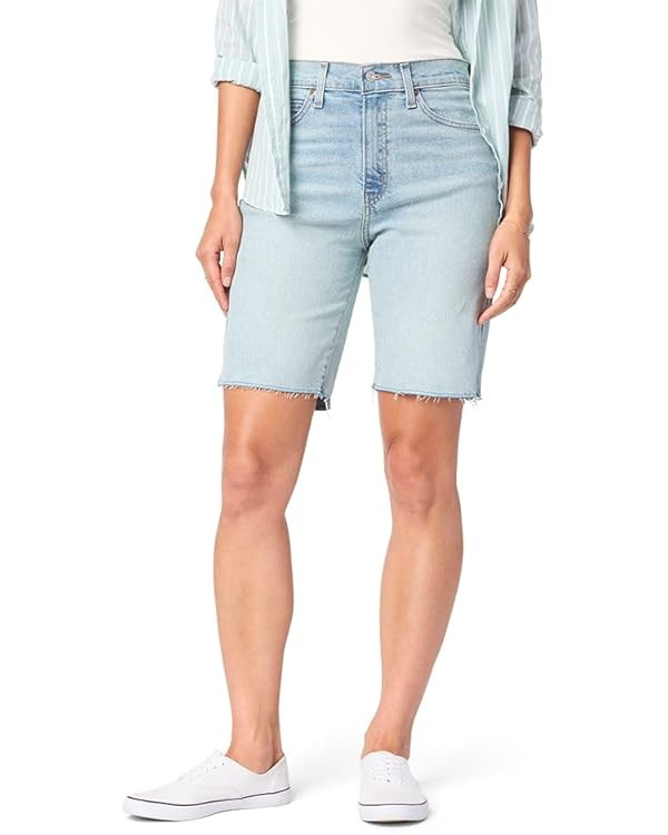 Levi Strauss Signature Gold Women's Heritage High Rise 9" Bermuda Short (Available in Plus Size) | Amazon (US)