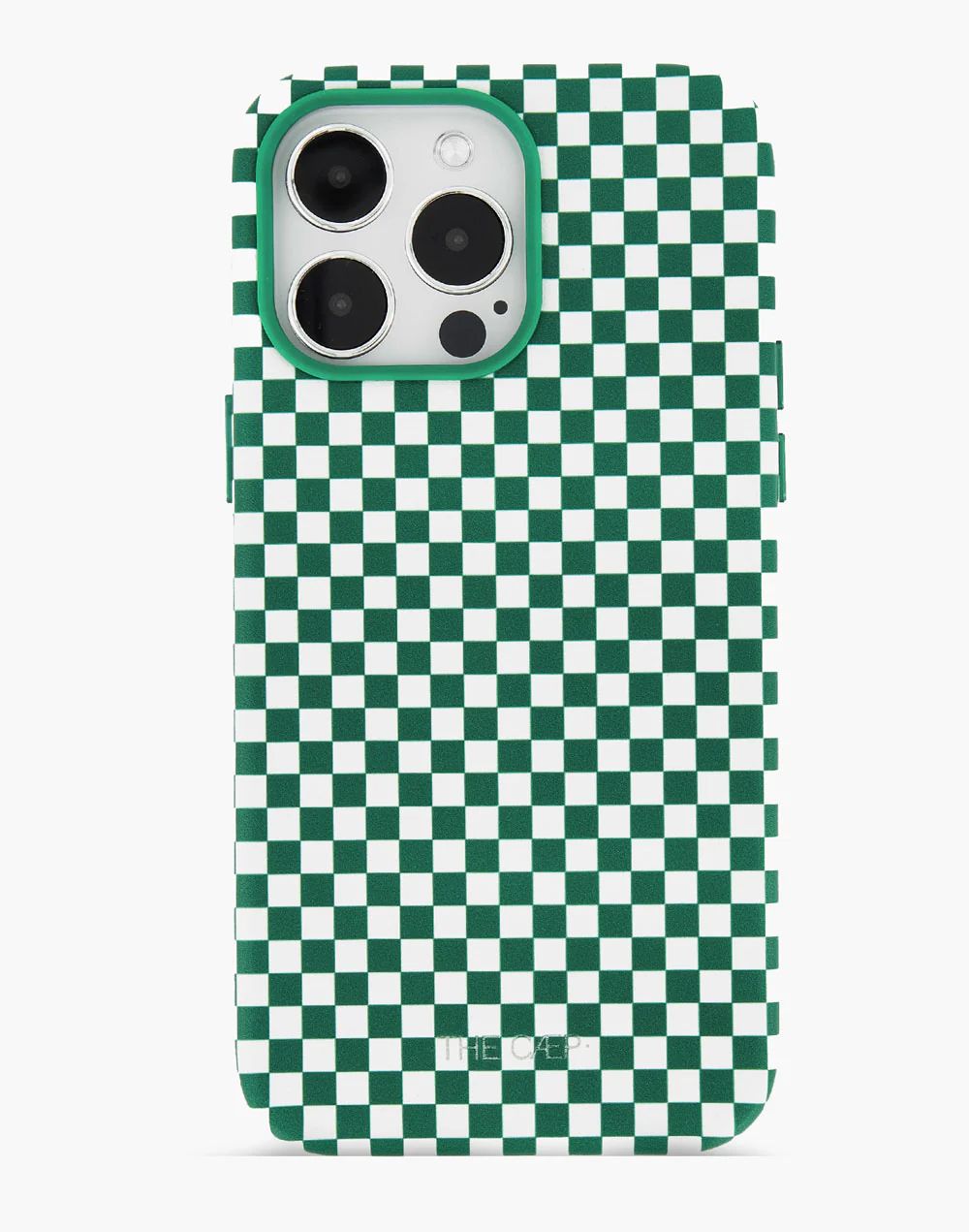 Green Checkered Phone Case - MagSafe | THE CAEP