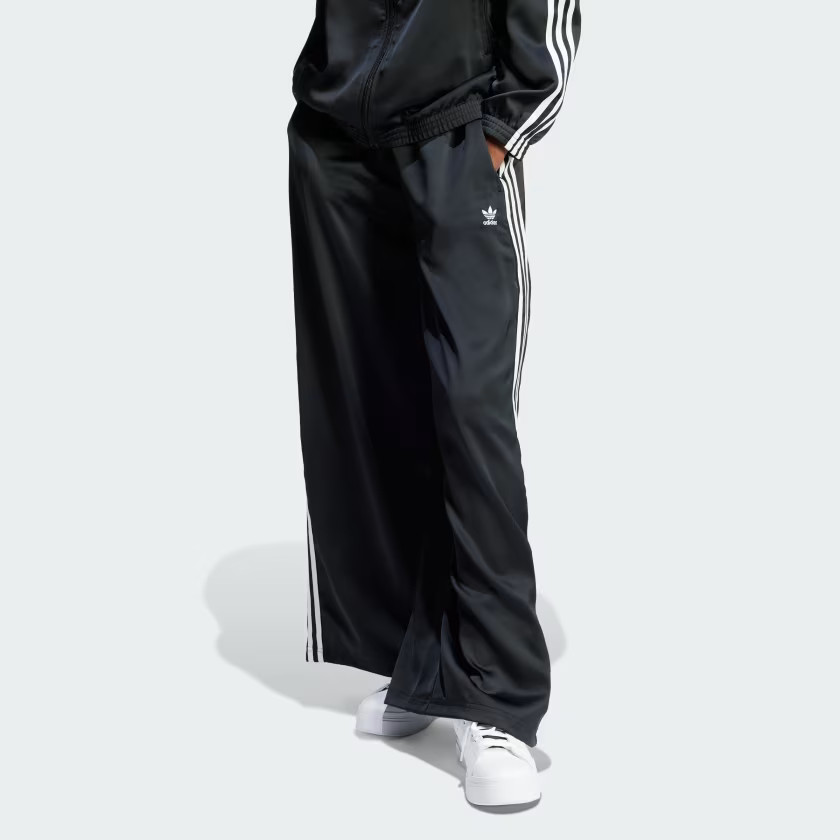 Adicolor Satin Wide Leg Track Pants | adidas (US)