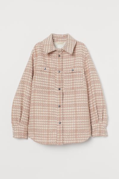 Jacquard-weave Shirt Jacket | H&M (US)