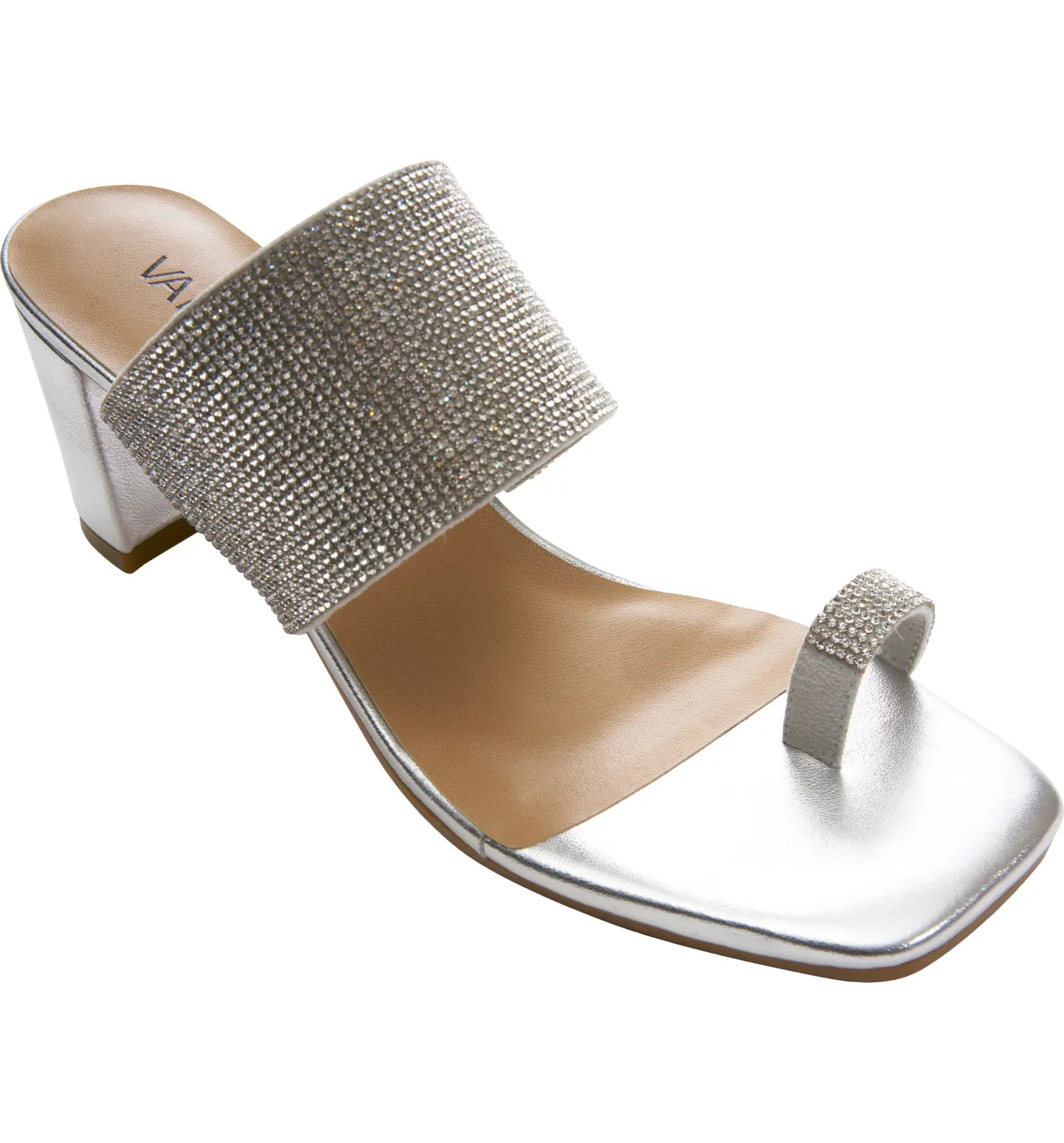Moos Rhinestone Toe Loop Sandal (Women) | Nordstrom