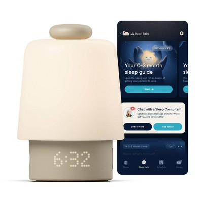 Hatch Baby Sleep Support, Sound Machine, Night Light, Sleep Trainer, Routine Builder - Greige | Target