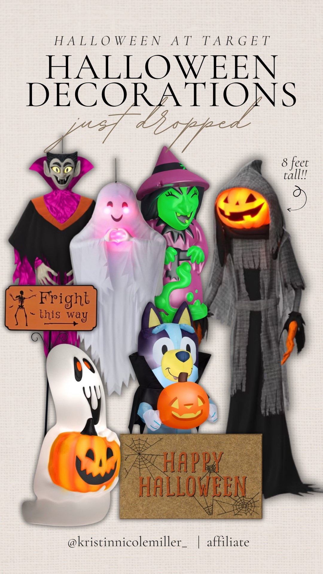 JUST DROPPED at Target!! Early arrivals for Halloween 🎃 so excited for all of these. 

Seasonal, fall, autumn, spooky season, Halloween, ghosts, trending, new, just dropped, 2025, outdoor, indoor

#LTKSeasonal #LTKHome