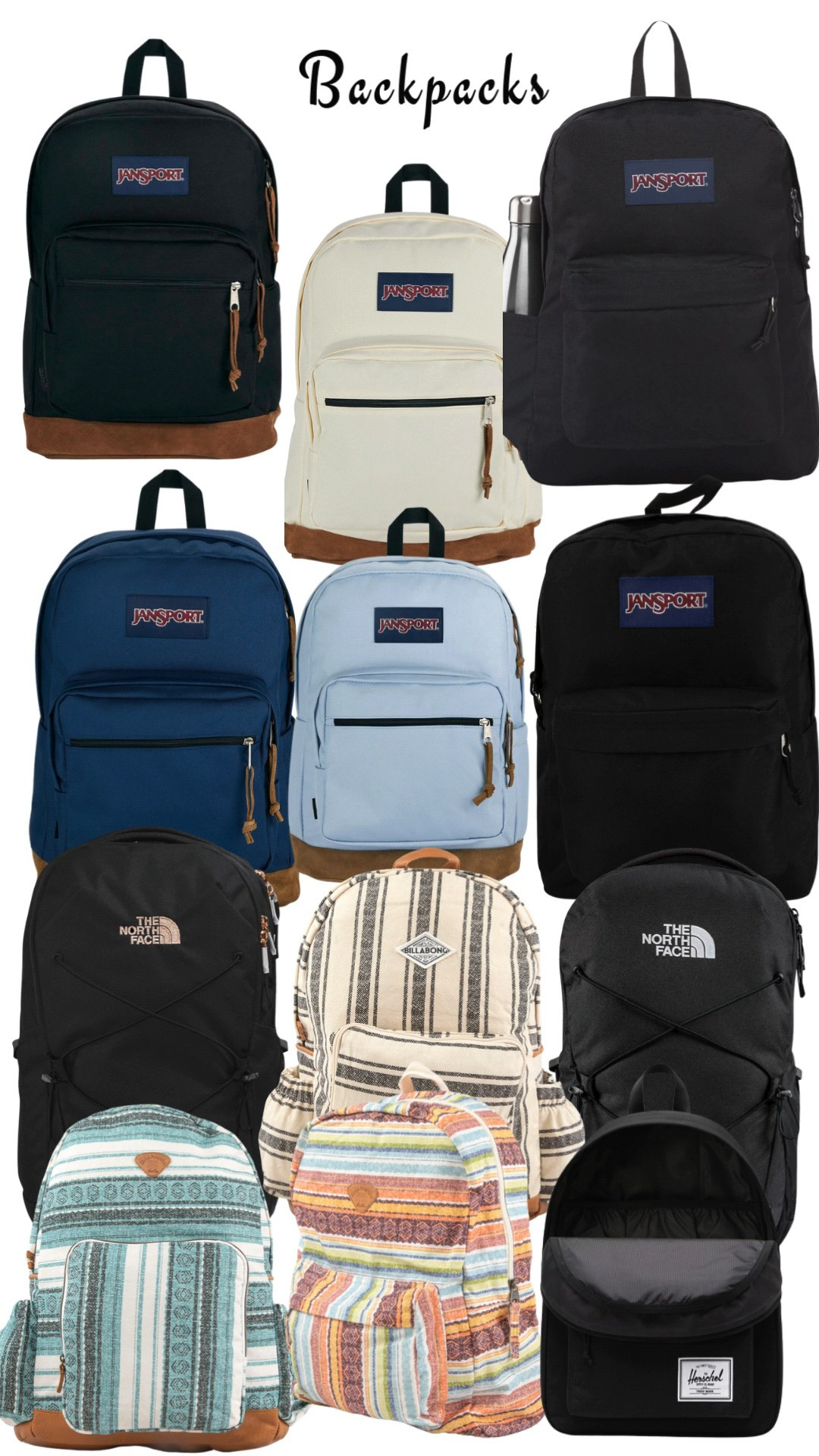 Women's at backpacks

#LTKU #LTKSeasonal #LTKItBag