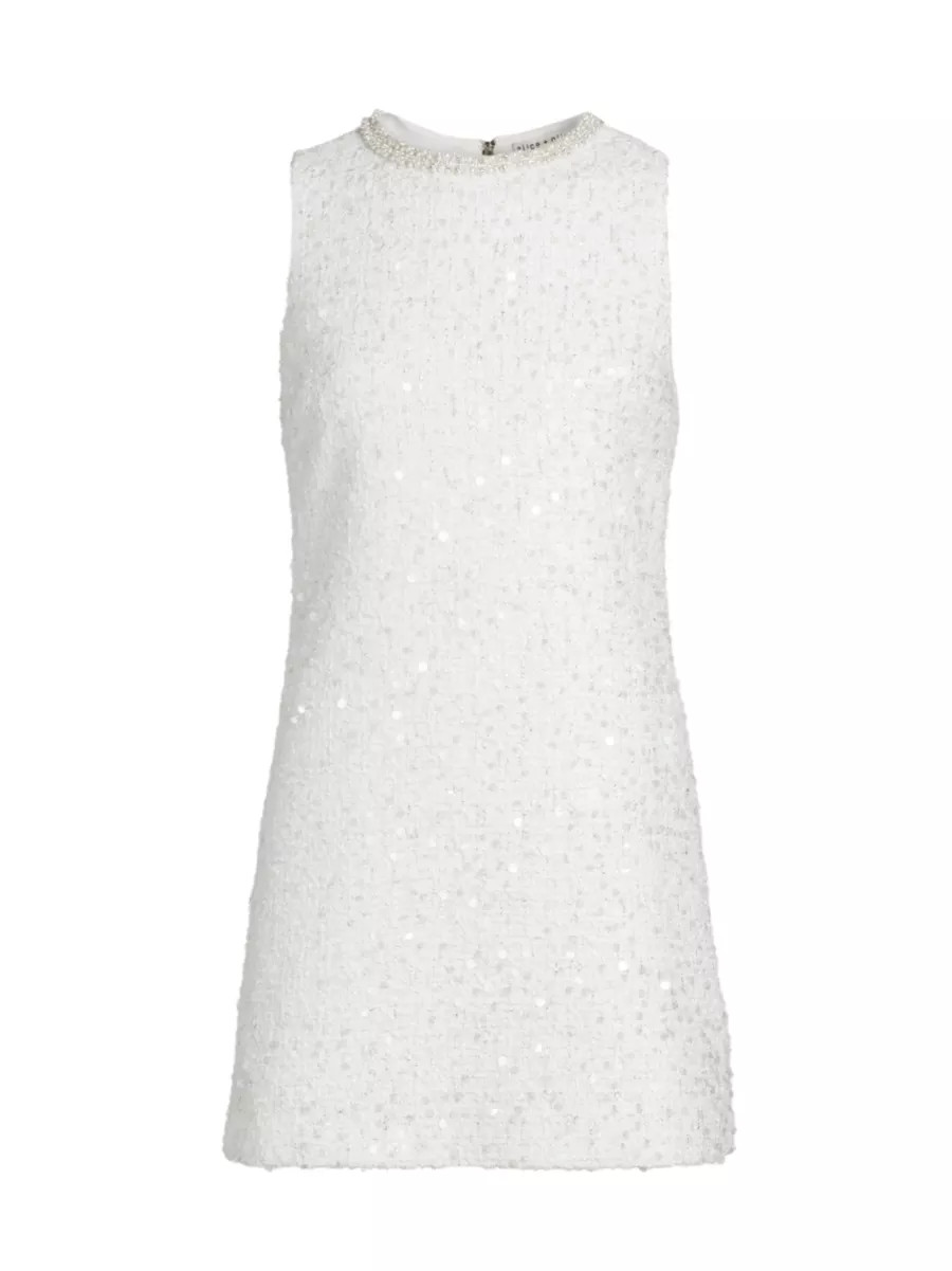 Coley Embellished Slim-Fit Minidress | Saks Fifth Avenue