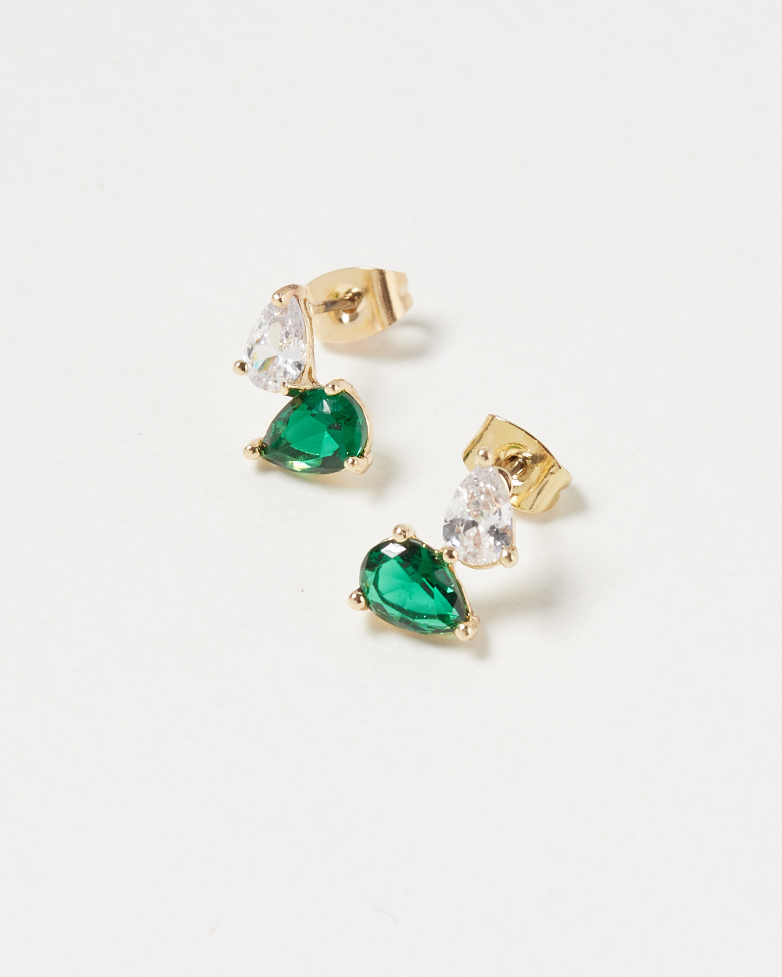 Esme Teardrop Beaded Stud Earrings | Oliver Bonas | Oliver Bonas (Global)
