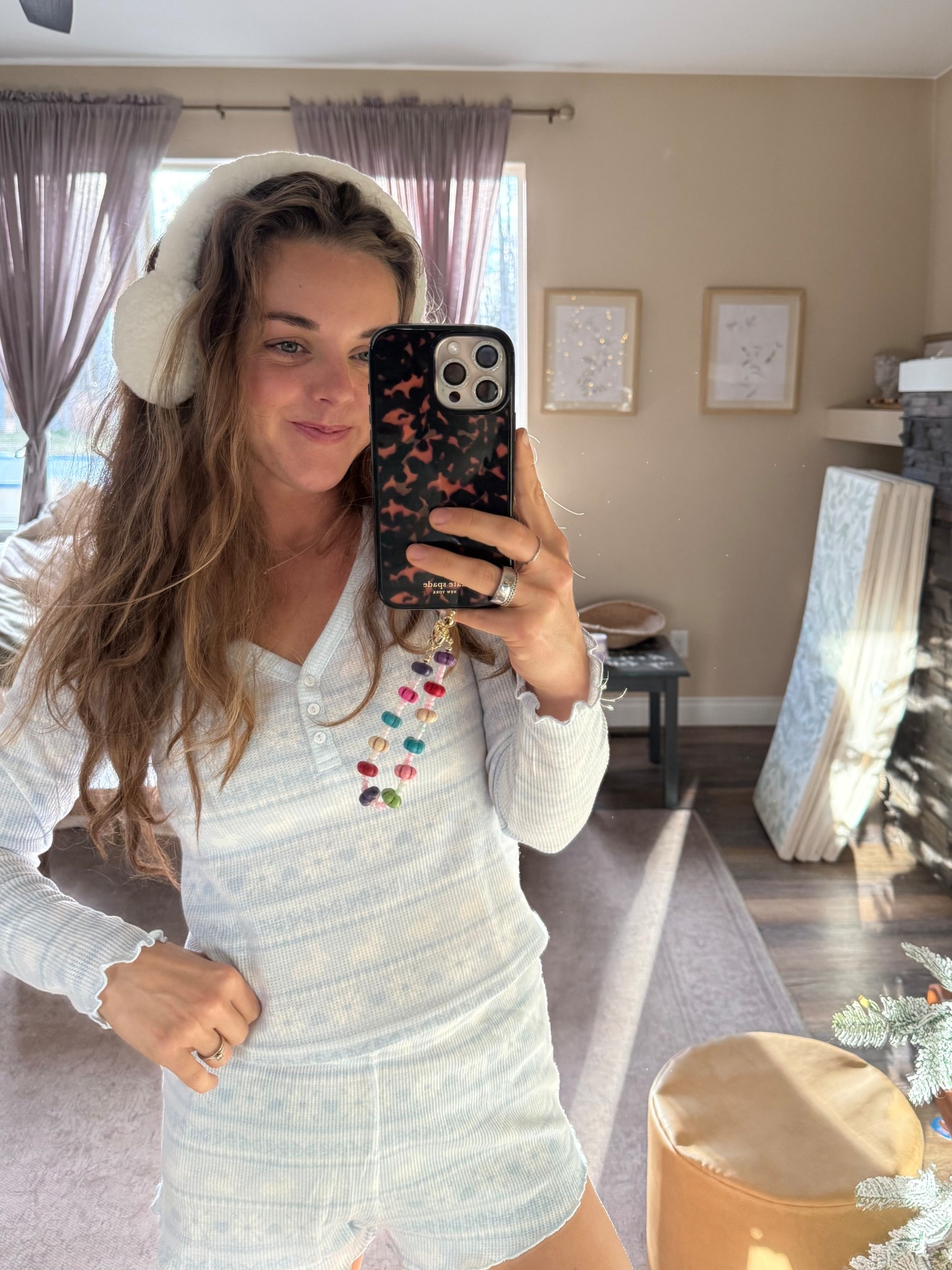 Snowbunny pjs with earmuffs 🥹

#LTKHoliday #LTKSeasonal