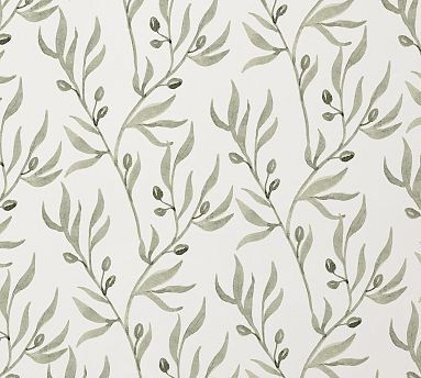 Olive Wallpaper | Pottery Barn (US)