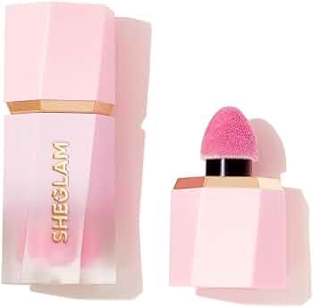 SHEGLAM Color Bloom Liquid Blush Makeup for Cheeks Matte Finish - Petal Talk | Amazon (US)