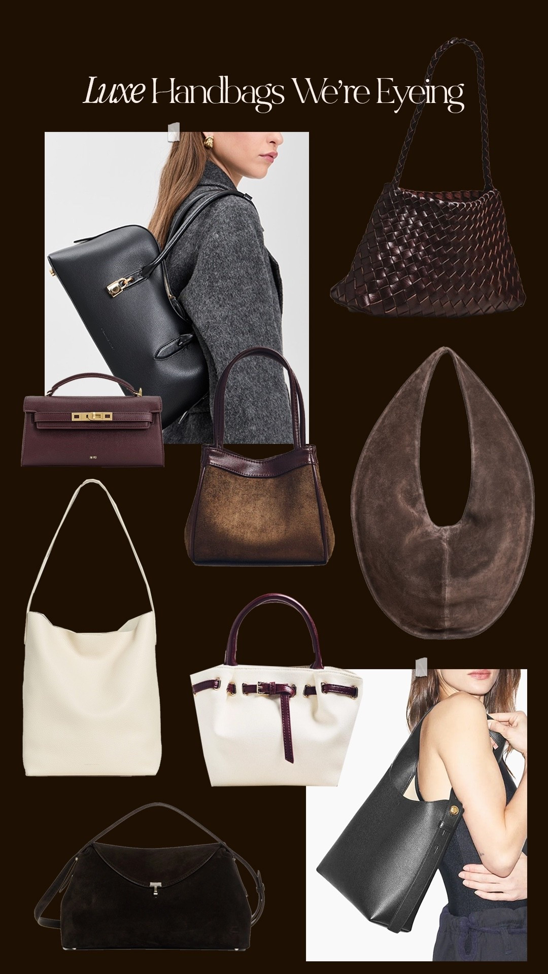 Luxe handbags we’re 👀 