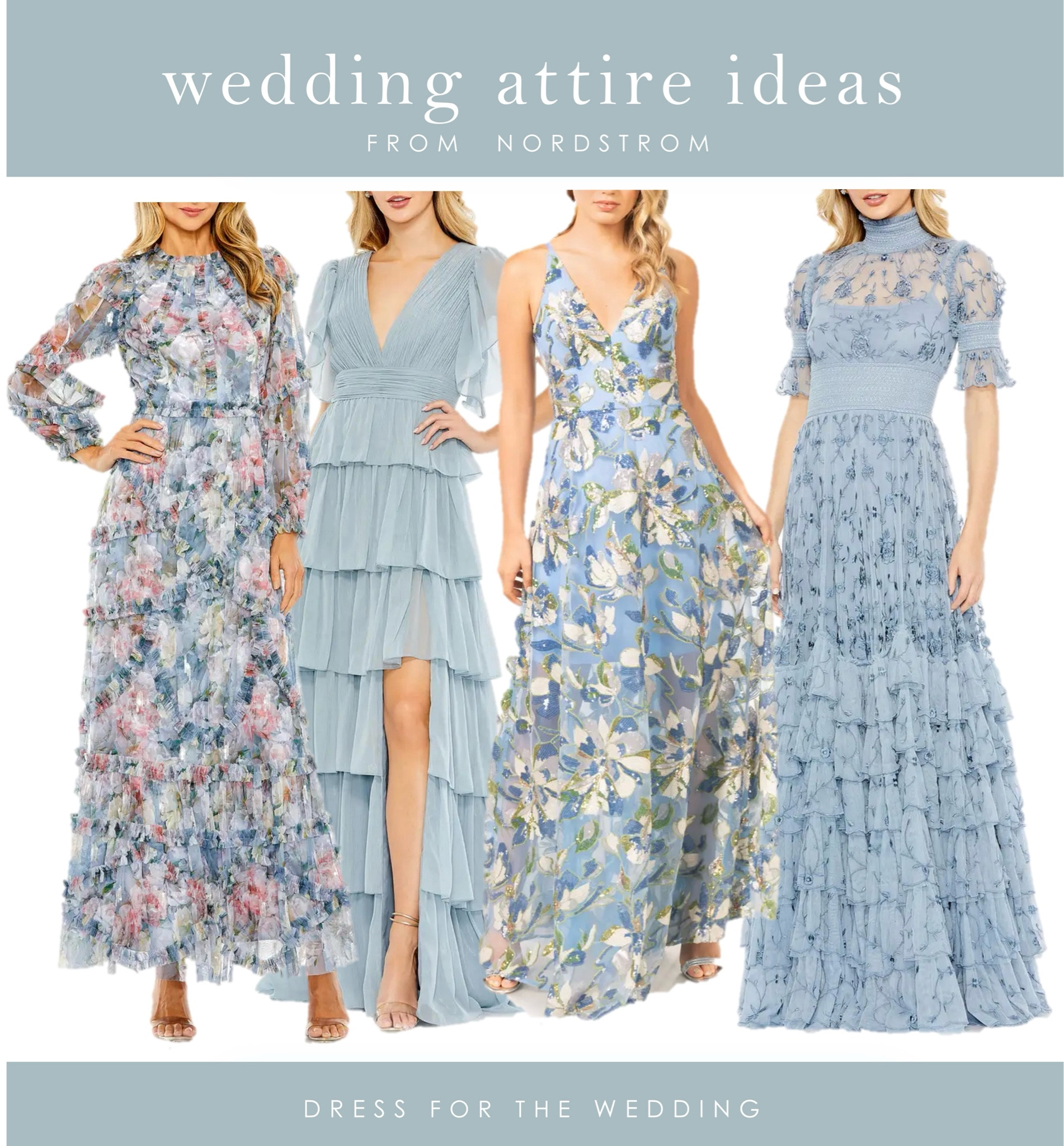 Light blue dresses, wedding guest dresses, spring dresses, blue floral dresses, Mac Duggal dress, formal dress, black tie wedding attire. Follow Dress for the Wedding on LiketoKnow.it for more dresses for weddings, spring wedding guest dresses, bridesmaid dresses, wedding dresses, and mother of the bride dresses. 

#LTKmidsize #LTKwedding #LTKparties