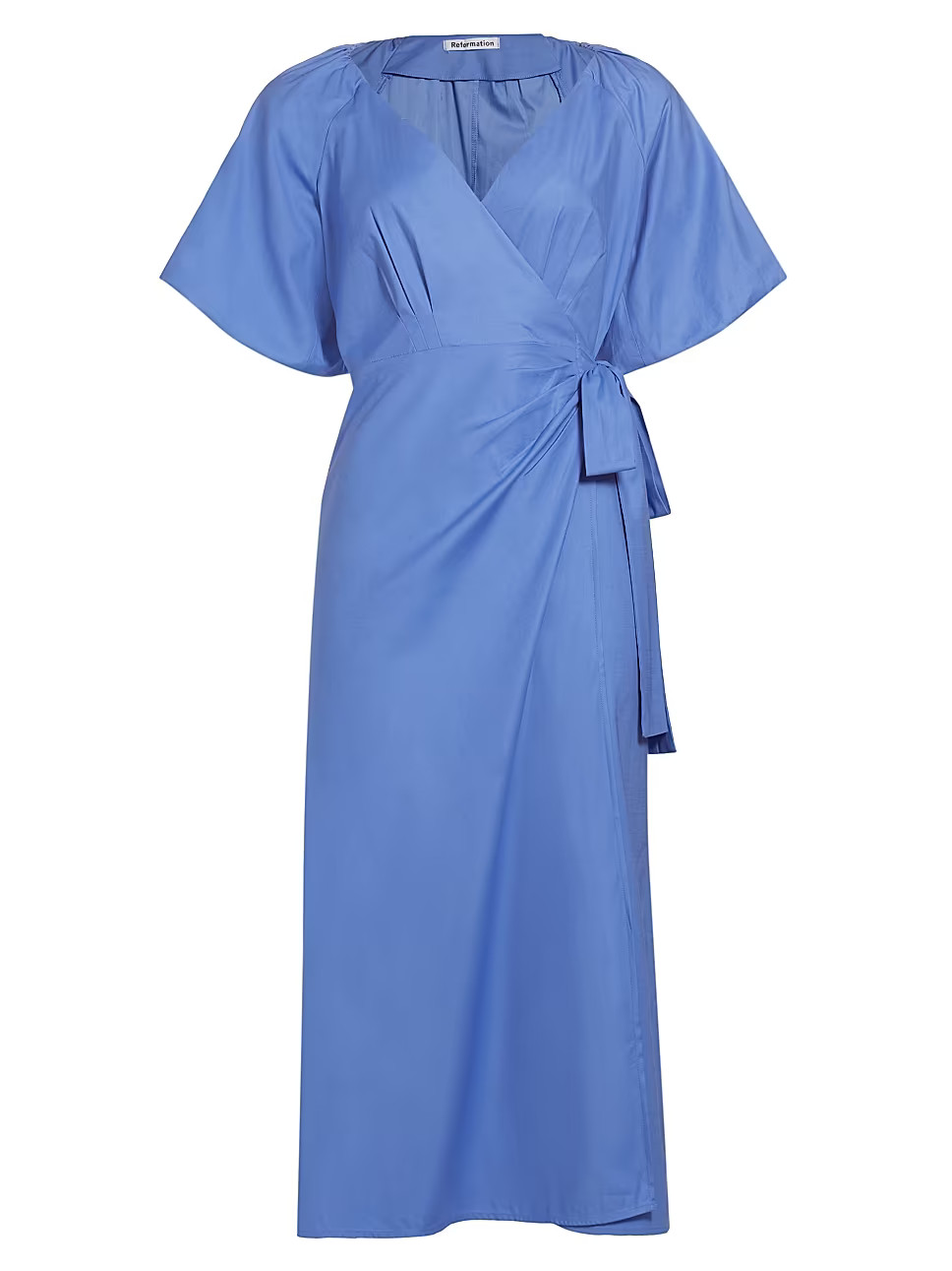 Olea Cotton Wrap Midi-Dress | Saks Fifth Avenue