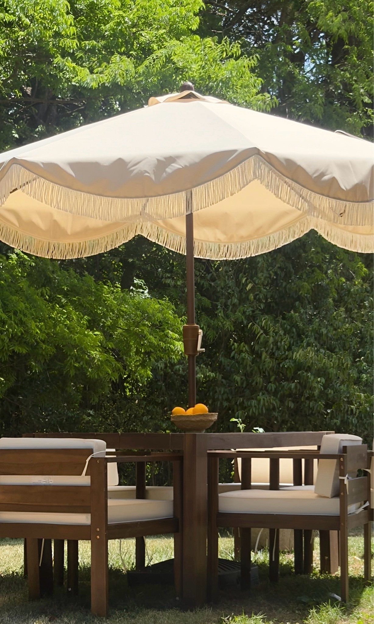 #ad beyond obsessed with my outdoor space now!! #wayfair @Wayfair #outdoor #wishyouwerehere #wayfairpartner