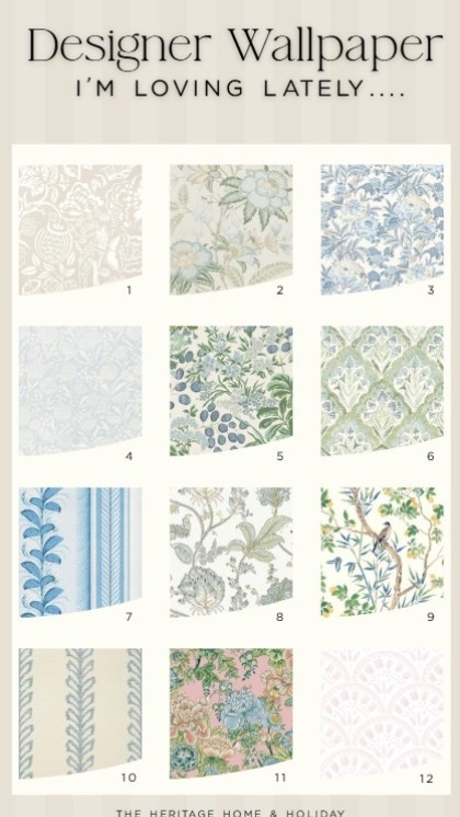 I absolutely love designing with wallpaper. It instantly brings so much interest and character to a space. I recently selected one of these for my own dining room! Which one would you choose? 

#LTKHome #LTKStyleTip #LTKFamily