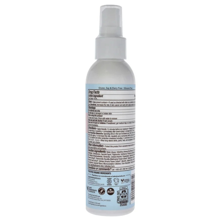 Babo Botanicals Baby Skin Mineral Sunscreen Spray SPF 30 , 6 oz Spray - Walmart.com | Walmart (US)