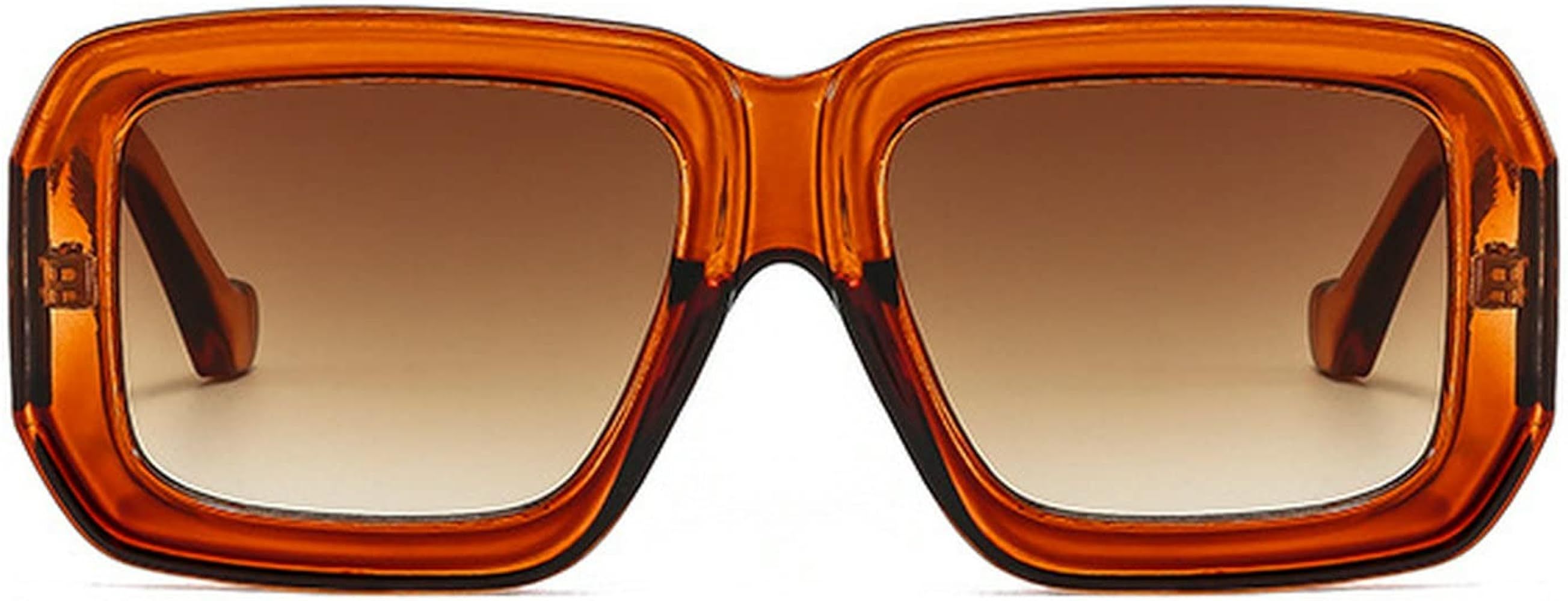 Square Sunglasses For Women Men Trendy Fashion Rectangle Sunglasses Uv Protection Retro Vintage W... | Amazon (US)