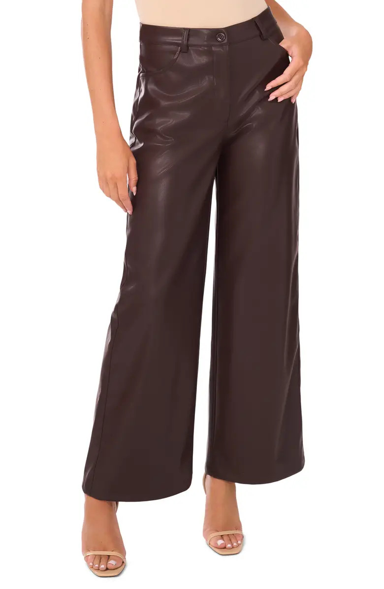 Parker Faux Leather Wide Leg Pants | Nordstromrack | Nordstrom Rack